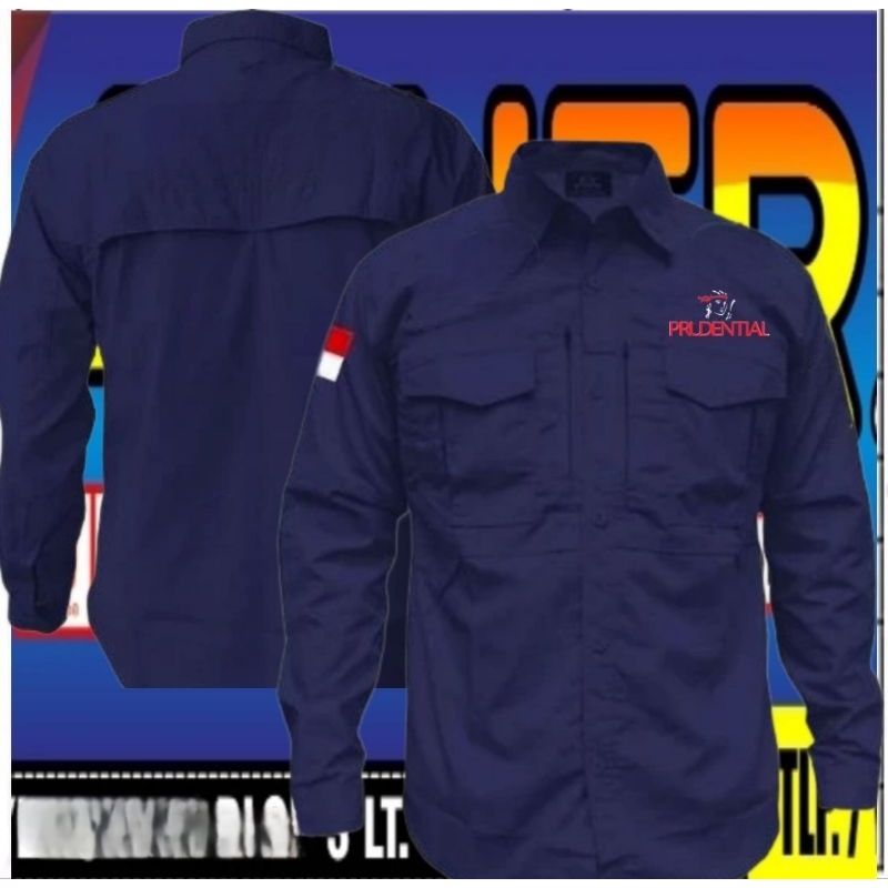 kemeja tactical Prudential baju tactical Prudential kemeja Prudential baju Prudential seragam Pruden