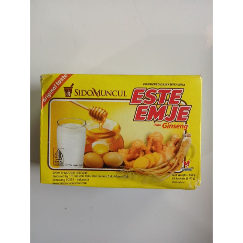 

ESTEEMJE 1 Box isi 5 Sachet