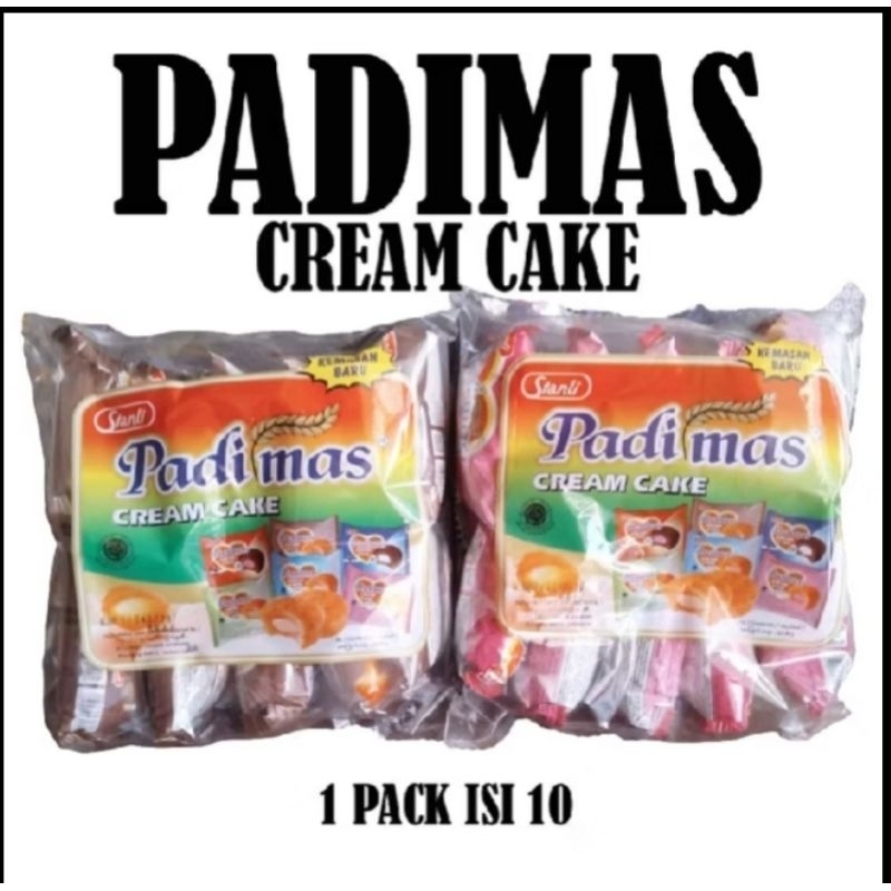 

PADIMAS CREAM CAKE [ 1 PACK ISI 10PCS ]