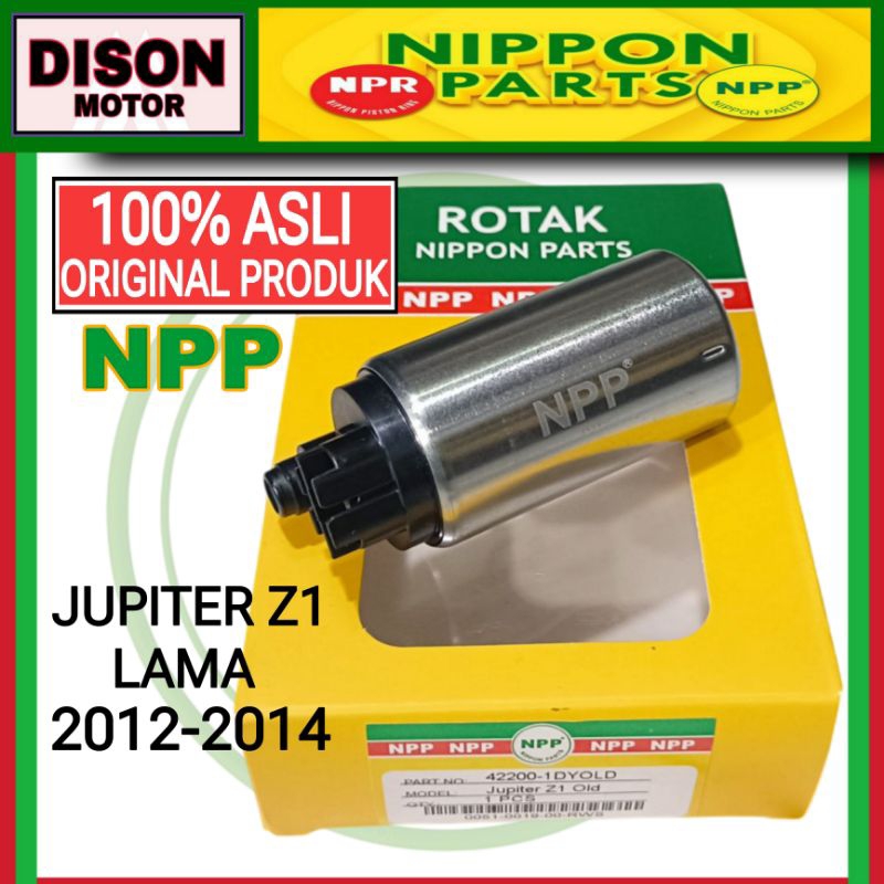 Rotak NPP Jupiter z1 old lama tahun 2012-2014 original dinamo fuel pump npp