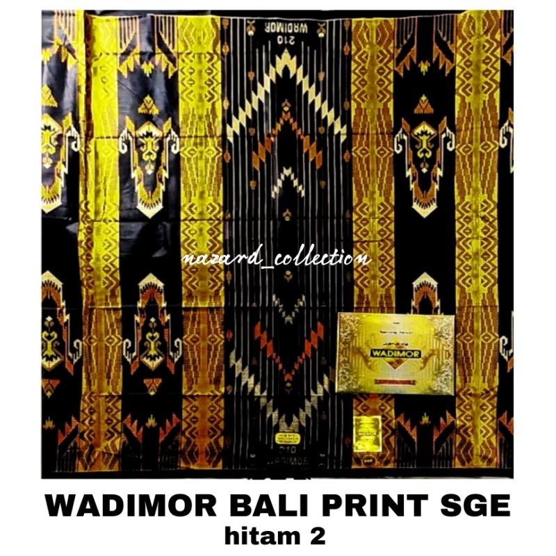 SARUNG WADIMOR BALI PRINT motif bhs SGE