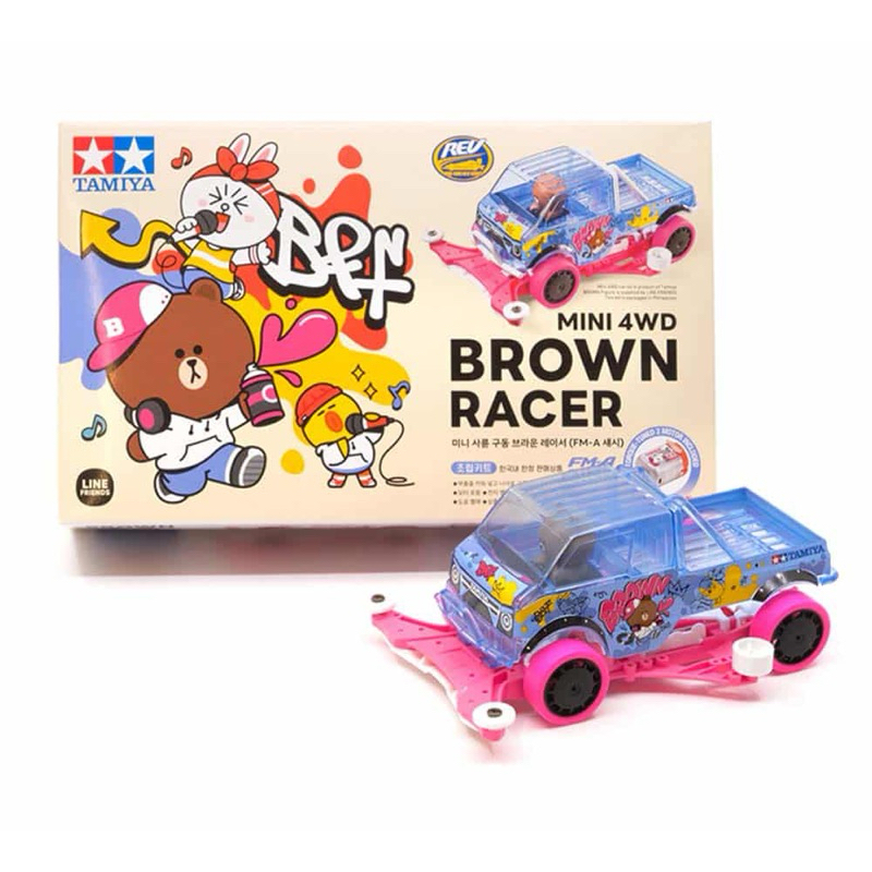 TAMIYA 92443 BROWN RACER TKC SPECIAL