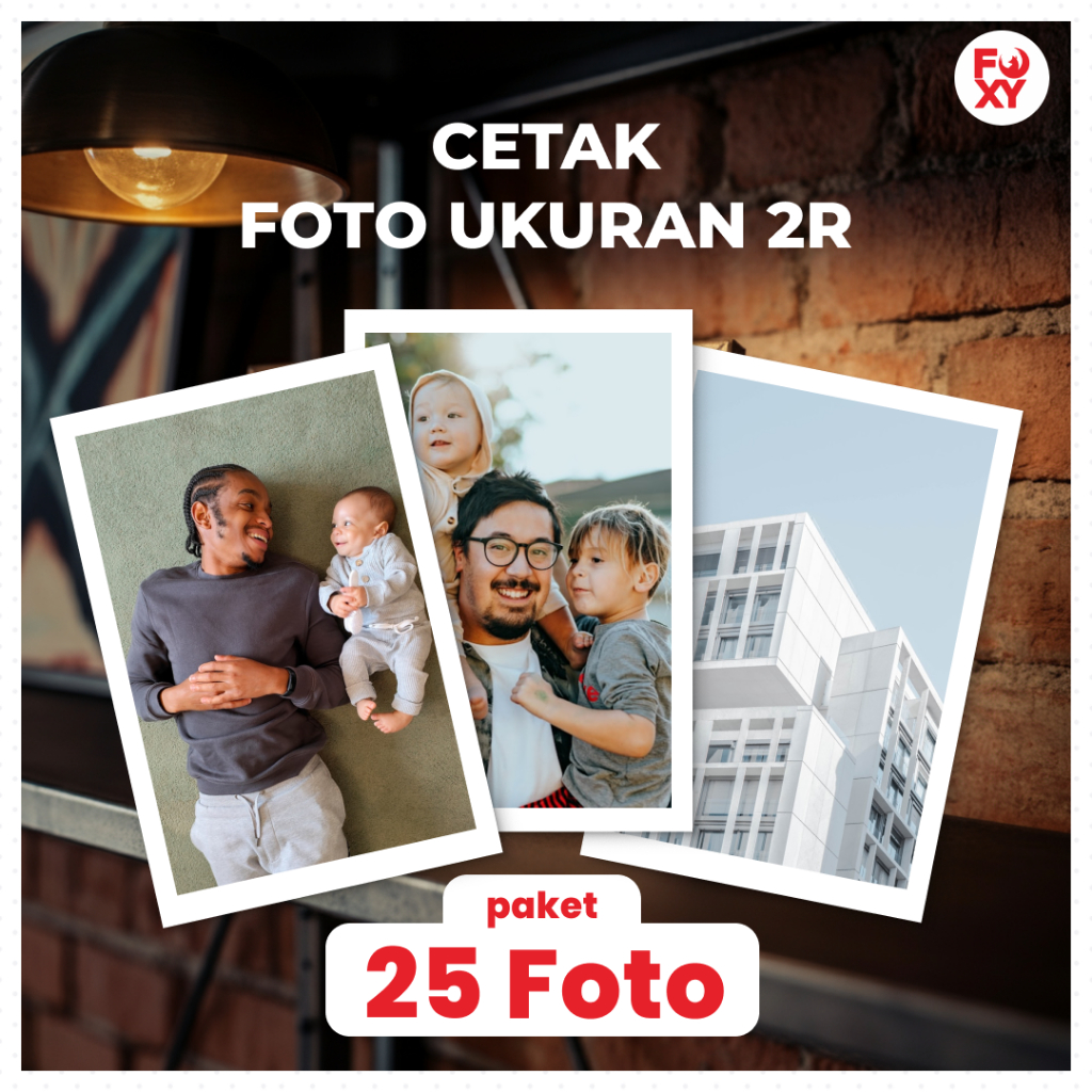 JASA CETAK FOTO UKURAN 2R (PAKET ISI 25 PCS FOTO)