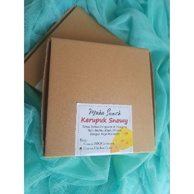 

Kerupuk Snowy Rasa Creamy Chicken Curry