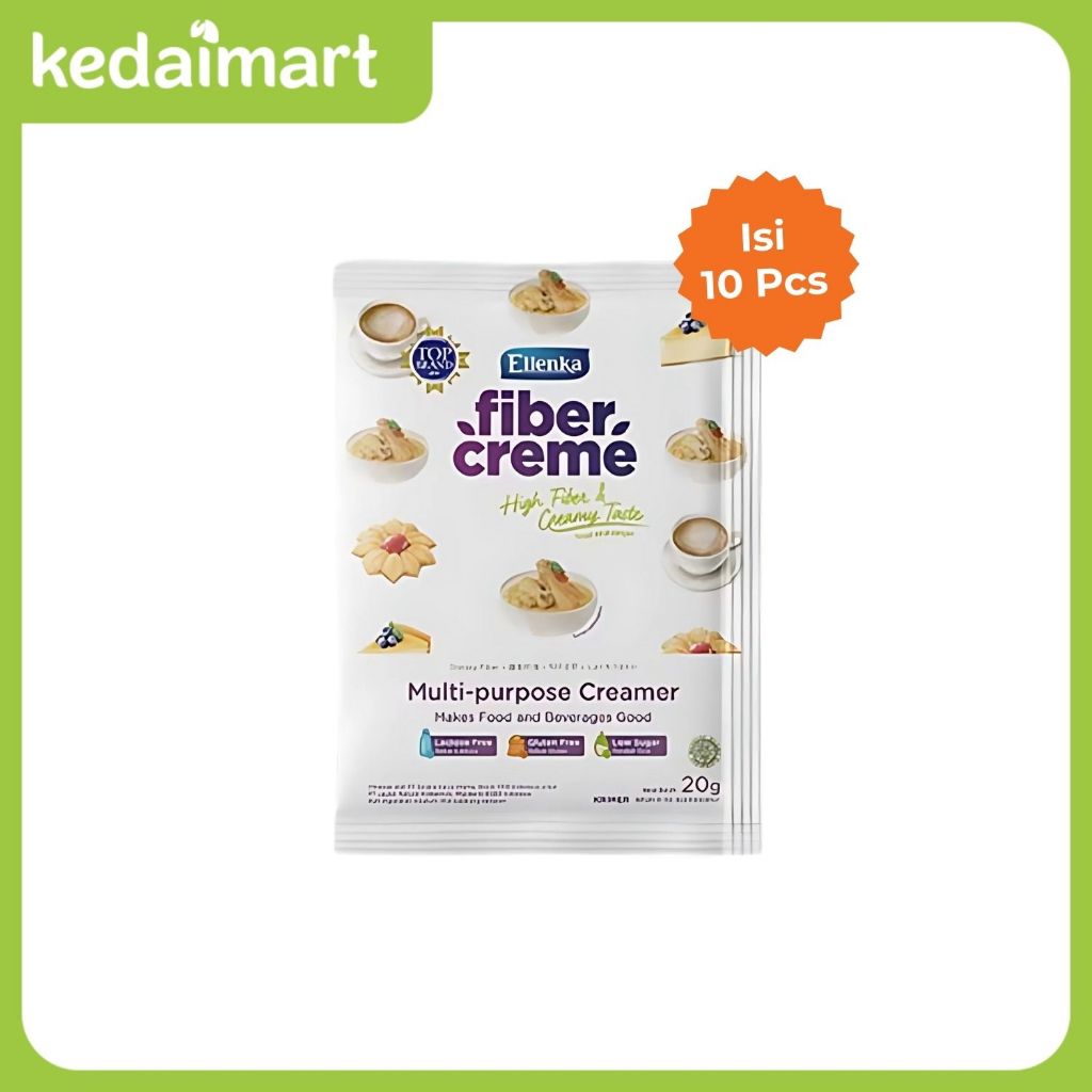 

Ellenka Fiber Creme Renceng Isi 10 X 20 Gram
