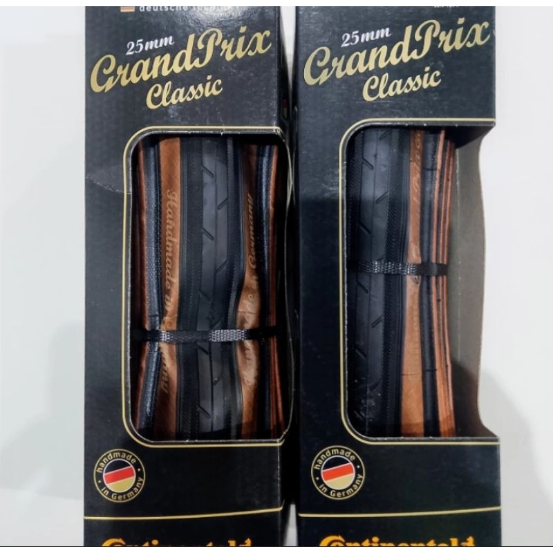 Ban luar Continental Grand Prix Classic Black/Transparant
