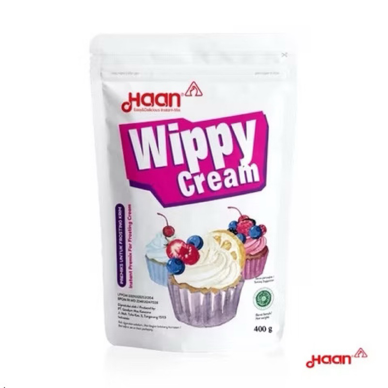 

HAAN WIPPY CREAM POUCH 400gr