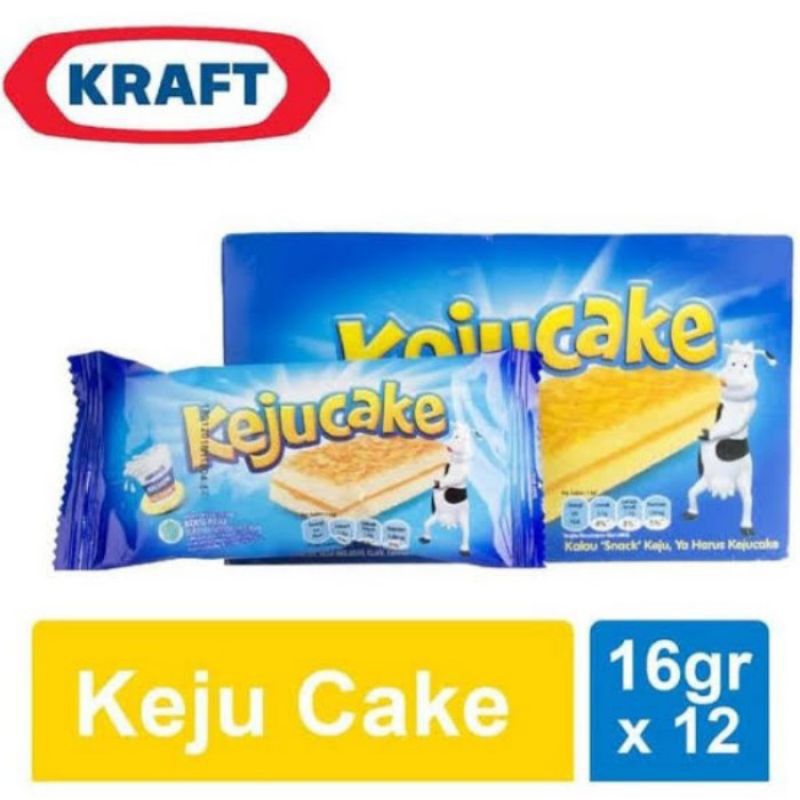 

Kraft Keju Cake 16g 1 Box (Isi 12)