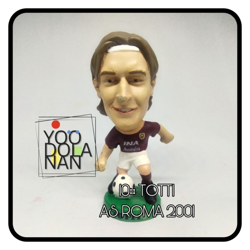 10# TOTTI - AS ROMA 2001 FORWARD SPORTS CORINTHIAN FIGURE PEMAIN BOLA