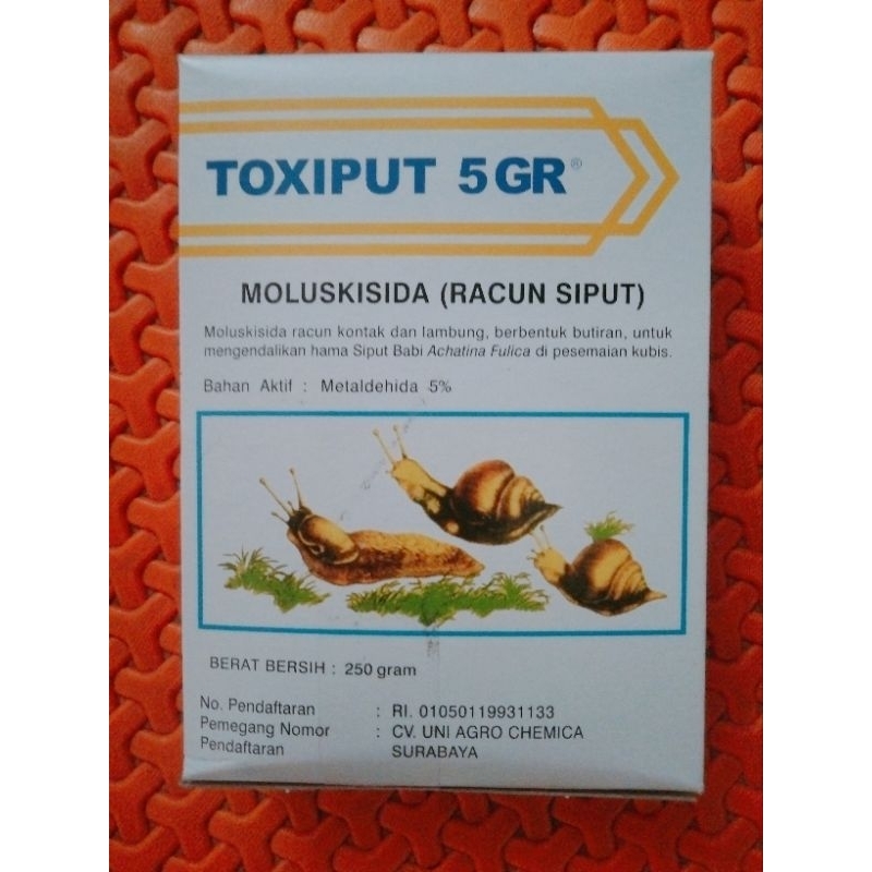 Moluskisida Toxiput 5 GR 250gr