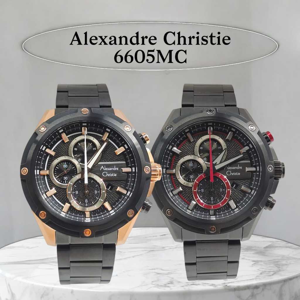 Jam Tangan Pria Alexander Christie AC6605 AC 6605 Garansi Resmi