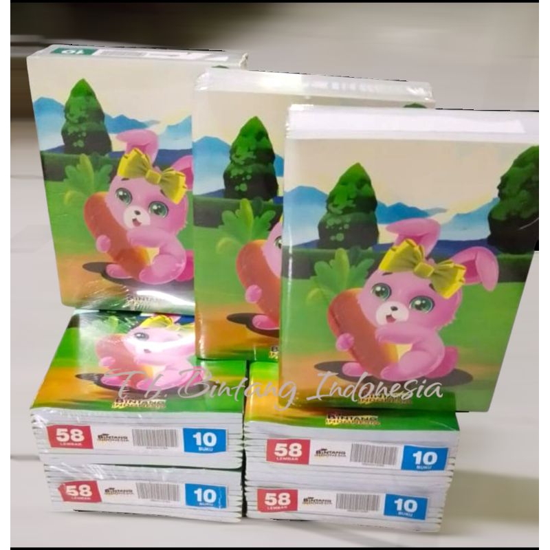 

Bintang Indonesia - Buku Tulis Bintang Indonesia isi 58 Lembar