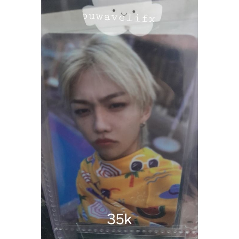 Photocard pc felix stray kids skz noeasy double side