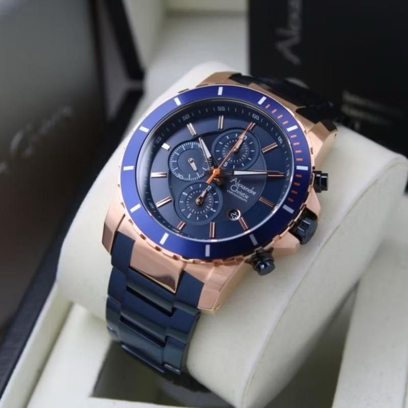 Jam Tangan Pria Alexandre Christie 6141 AC6141 AC 6141MC [[ORIGINAL]]