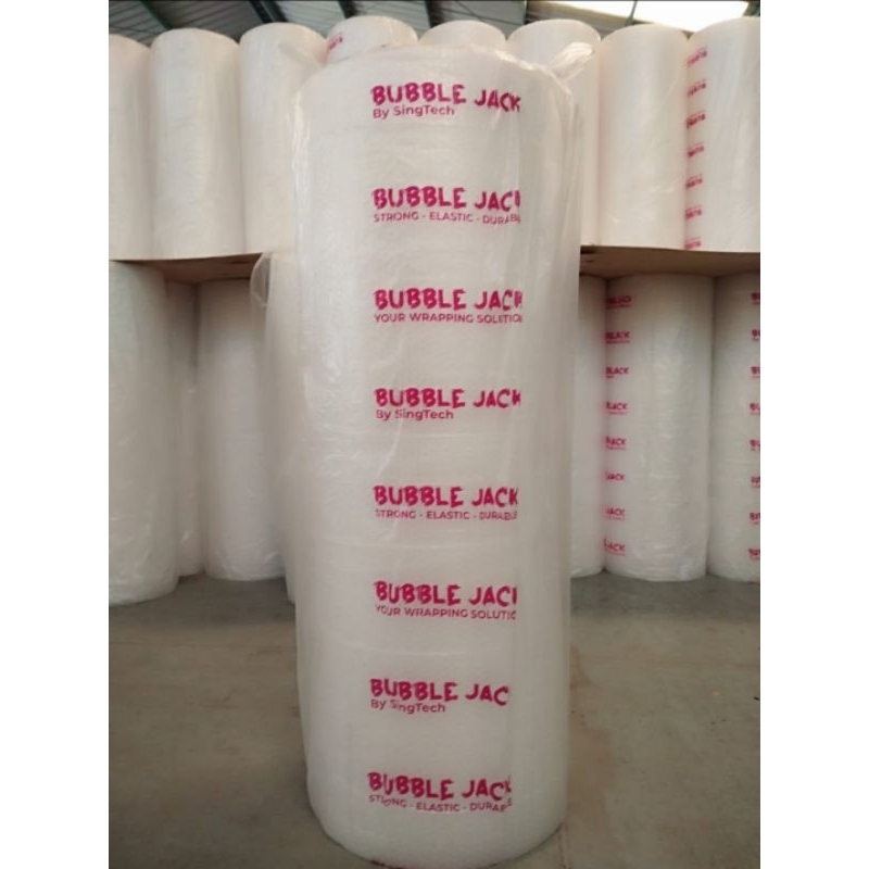 

Bubble Wrap Ukuran 125cm x 50M Berat 3KG Sablon Merah
