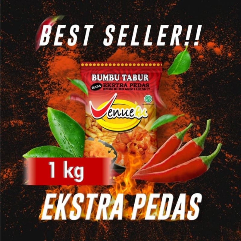 

Bumbu tabur Extra Pedas 1kg