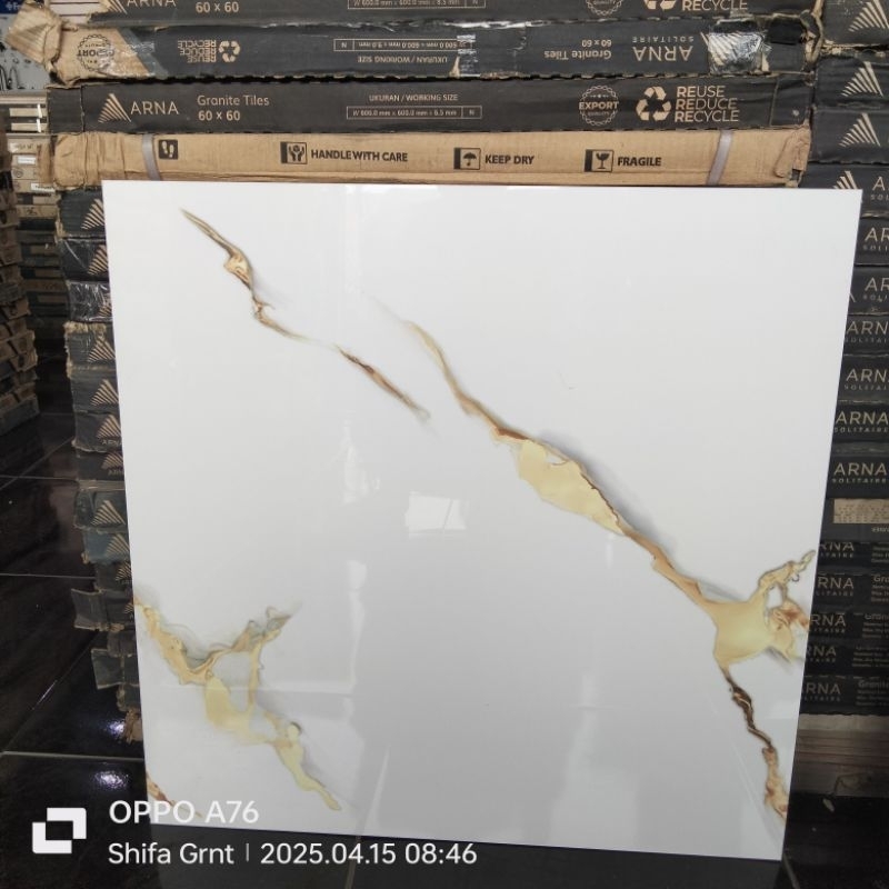 Granit lantai 60x60.Viora Bianco kw1/Valerio Granit