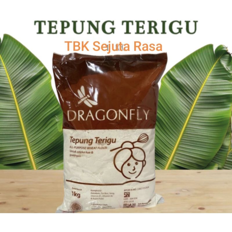 

Tepung Terigu Dragon Fly 1Kg