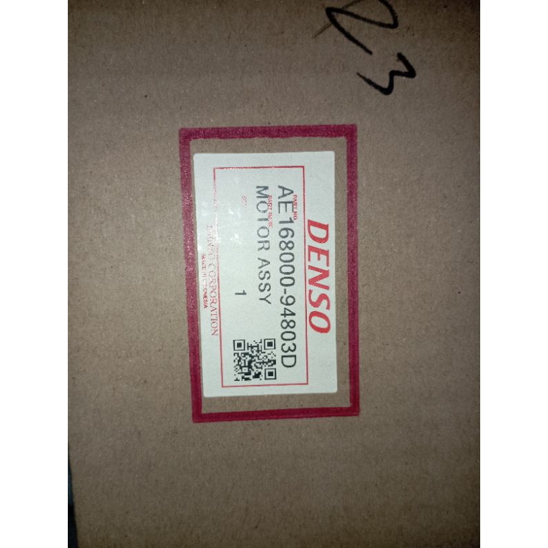 motor fan ertiga denso