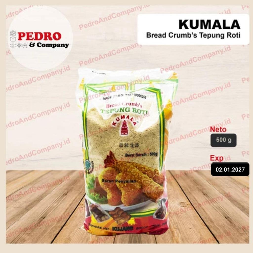 

Kumala tepung roti halus bread crumbs 500 gram - untuk gorengan kue