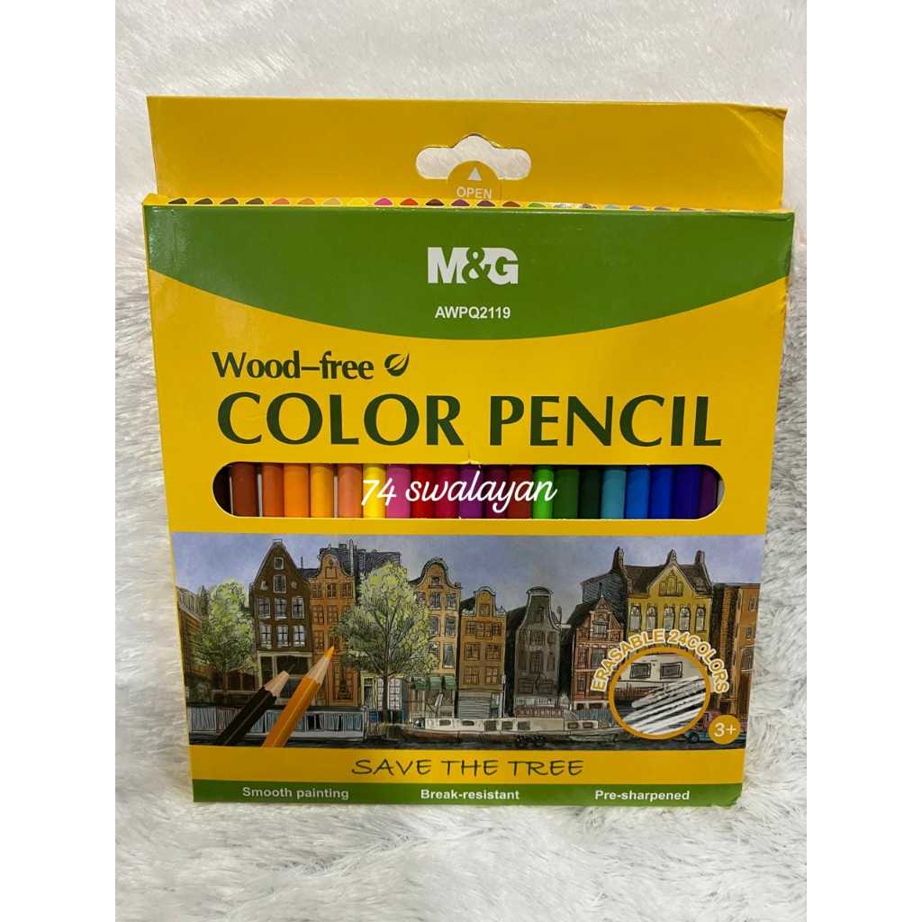 

M&G PENSIL WARNA ERASABLE 24W AWPQ2119