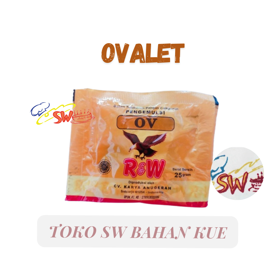 

OVALET R&W 25 GR