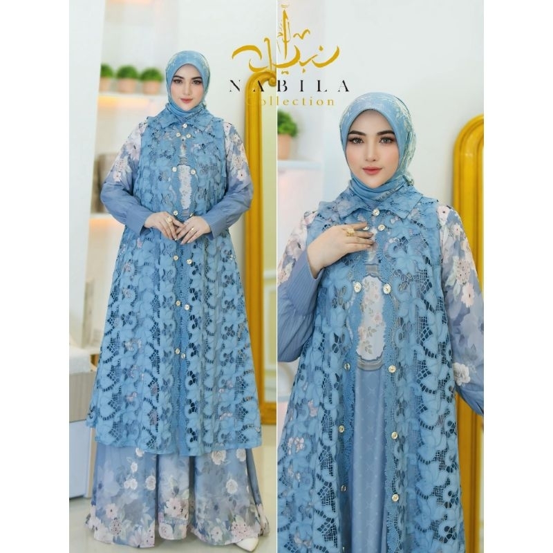 gamis viral/gamis pesona set hijab terbestseller