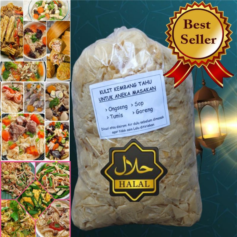 

Kulit Kembang Tahu Kering untuk aneka masakan