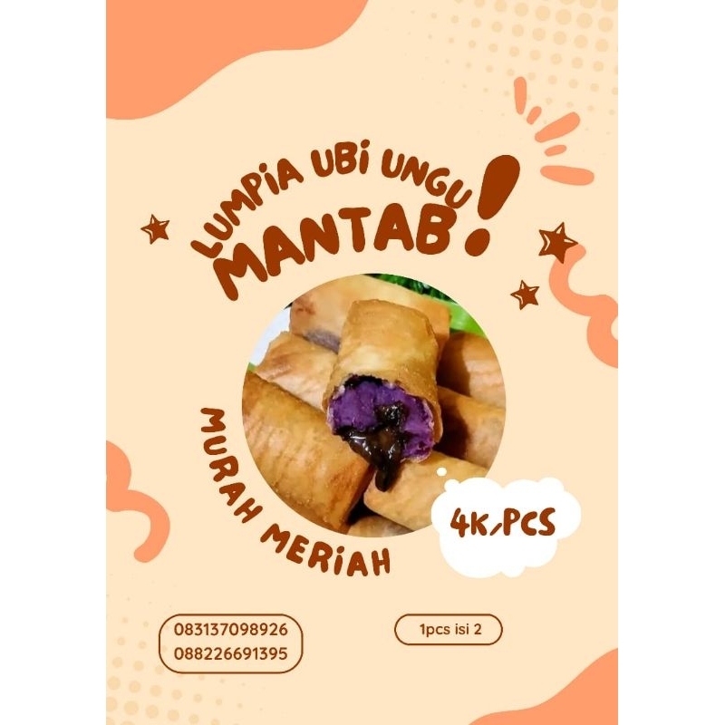 

lumpia ubi ungu