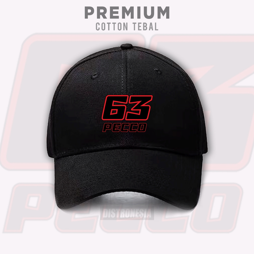 Topi 63 Pecco Ducati Moto GP Premium Cotton