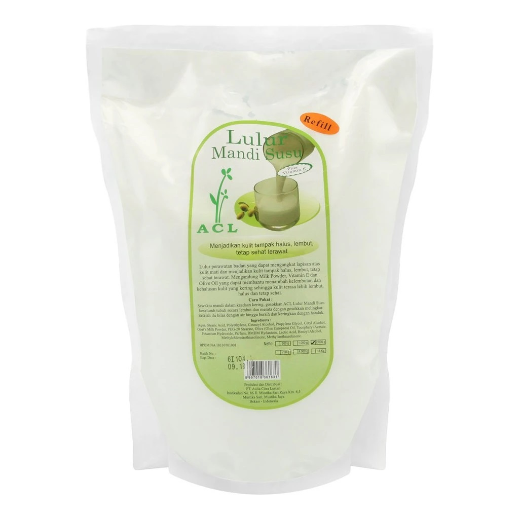 ACL – Lulur Mandi Susu Refill (2000 g) / Lulur Mandi Susu