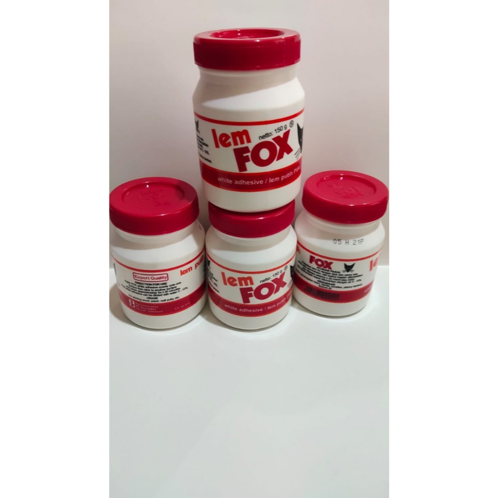 

Lem Fox Putih 150Gr| Lem Kertas