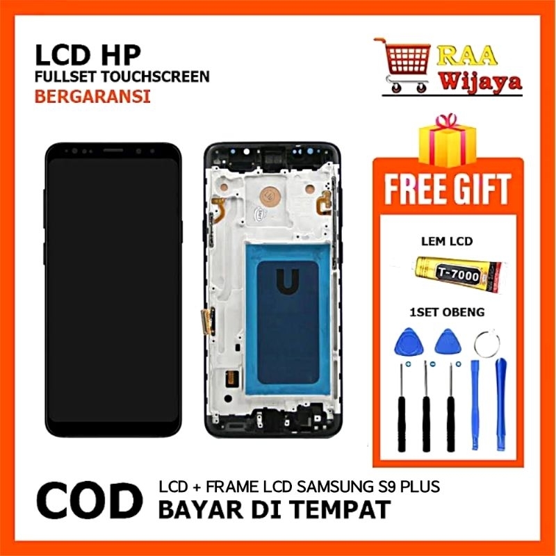 [ORIGINAL] LCD SAMSUNG S9 PLUS / G965 + FRAME FULLSET TOUCHSCREEN