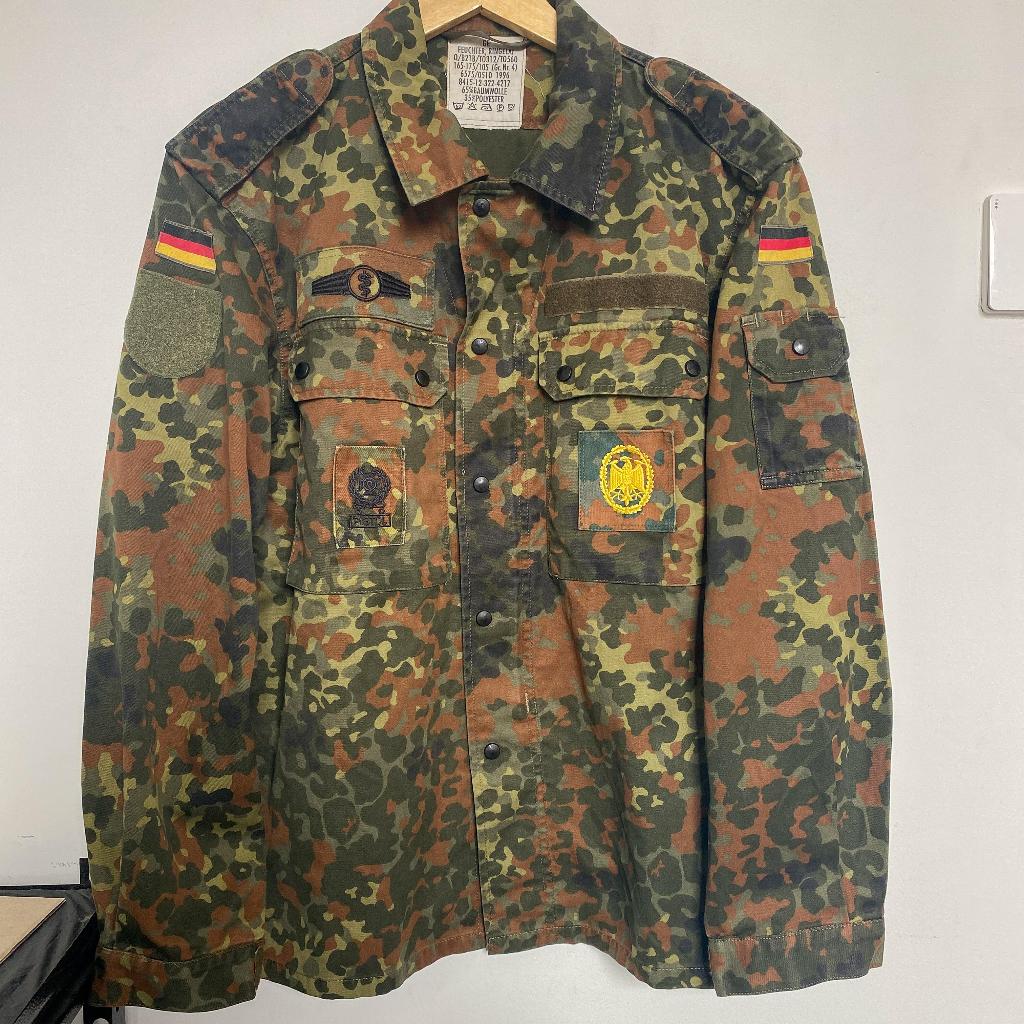 Jaket Militer Bundeswehr German Army / Flecktarn / Camo