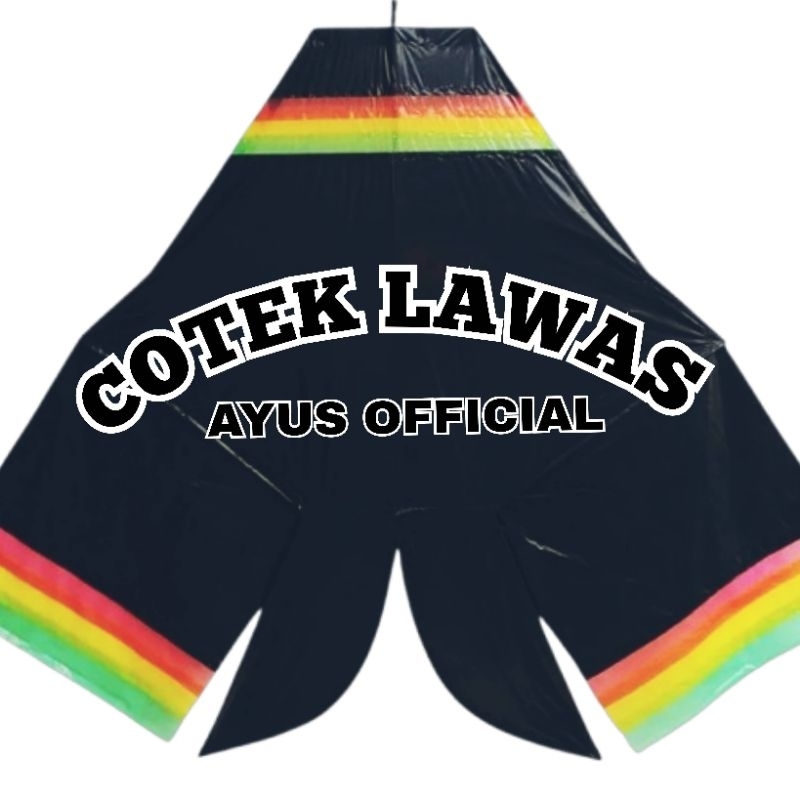Layangan Cotek Lawas Siap Terbang