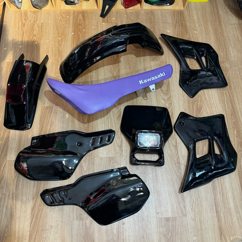 body set klx vintage jadul model kdx