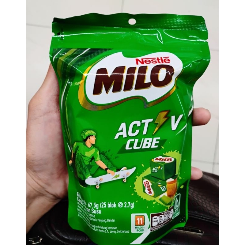 

Milo Activ Chocolate Cube Pouch 67.5Gr