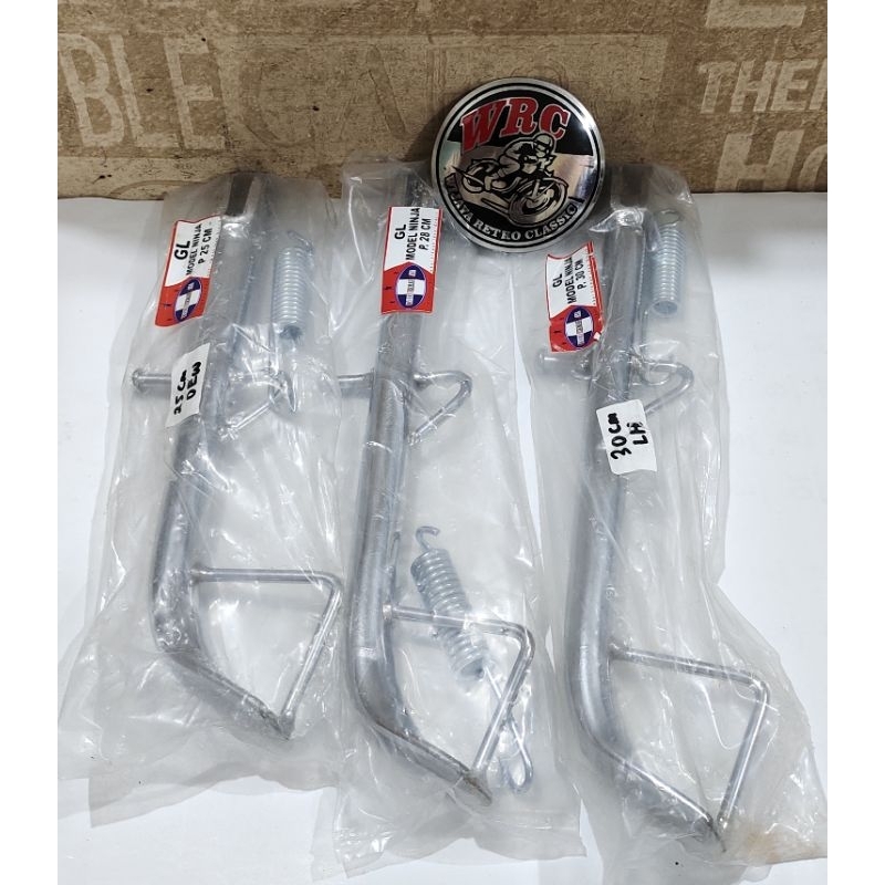 Jagang Standar Samping Crom GL CB Megapro Tiger Universal Model Ninja plus Per