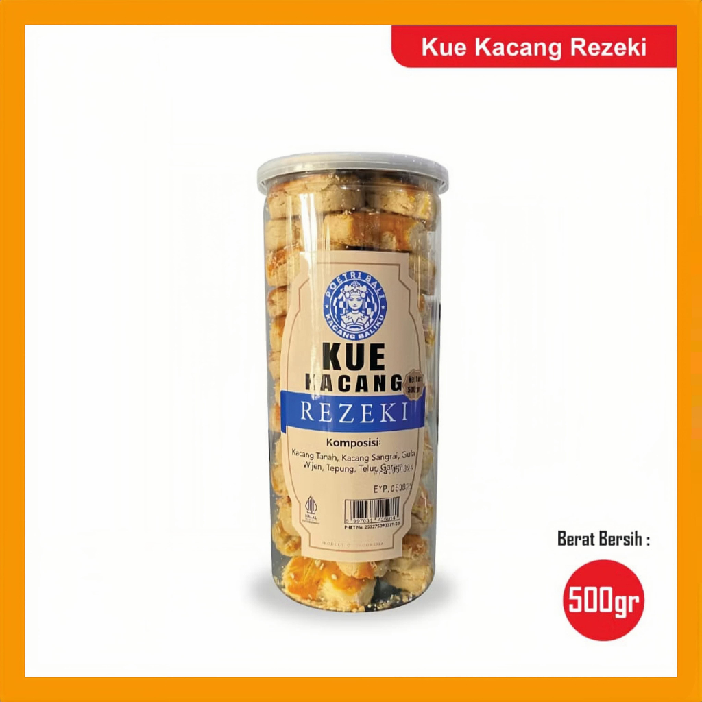 

[COD] KUE KACANG WIJEN POETRI BALI 500GR / CAMILAN LEBARAN KUE KACANG camilan lebaran