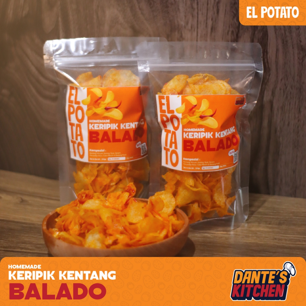 

EL POTATO | Keripik Kentang Balado