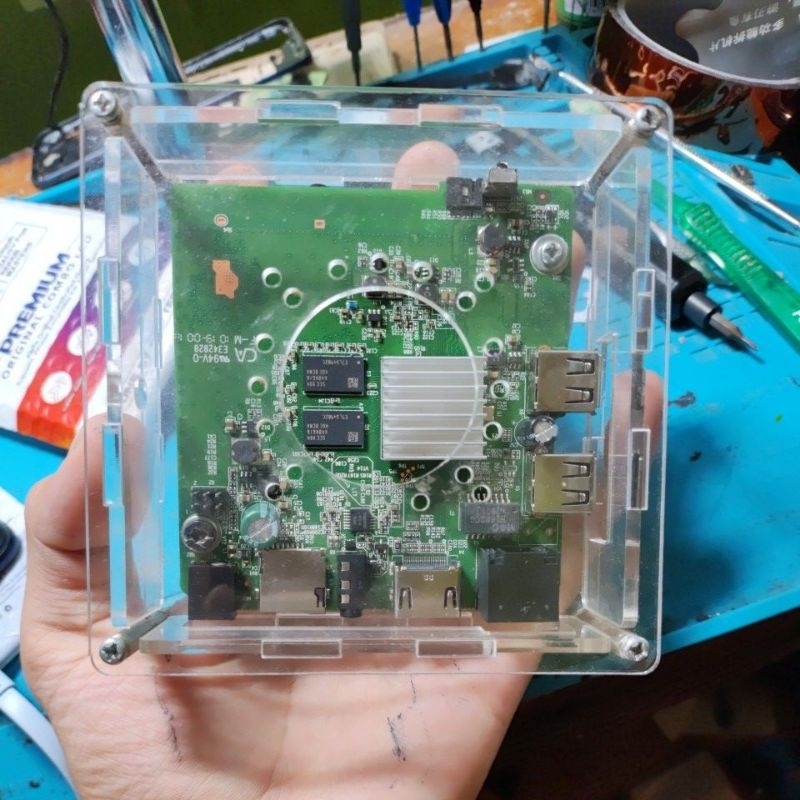 BISA REQUEST OPENWRT STB B860H V2 RAM 2GB + KESING AKRILIK