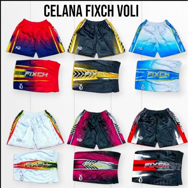 celana tarkam voli full printing voli celana FIXCH voli pria celana tarkam voli full printing voli p