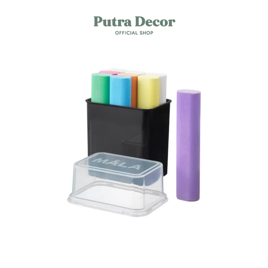 

PRODUK BARU IKEA PD MÅLA Kapur tulis, warna campuran