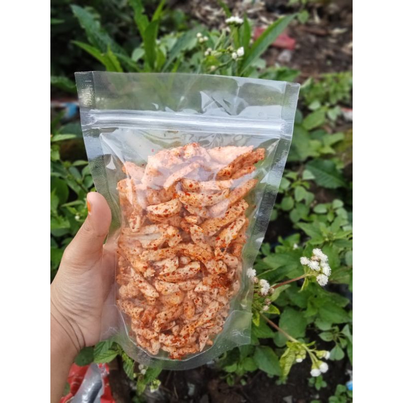 

sebring basreng daun jeruk baput, pedas gurih