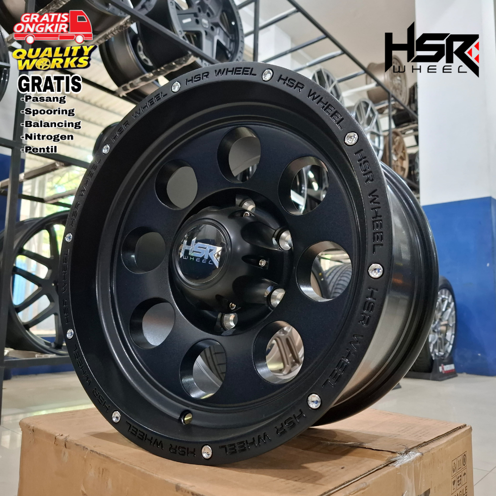 Velg Mobil Isuzu Panther New Ring 15 Lebar 8 Et0 Velg Racing HSR Wheel Duffy