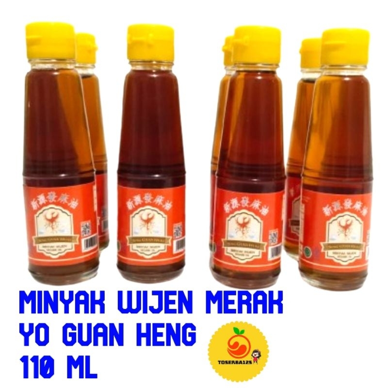 

Minyak wijen yo guan heng minyak matahari 110ml