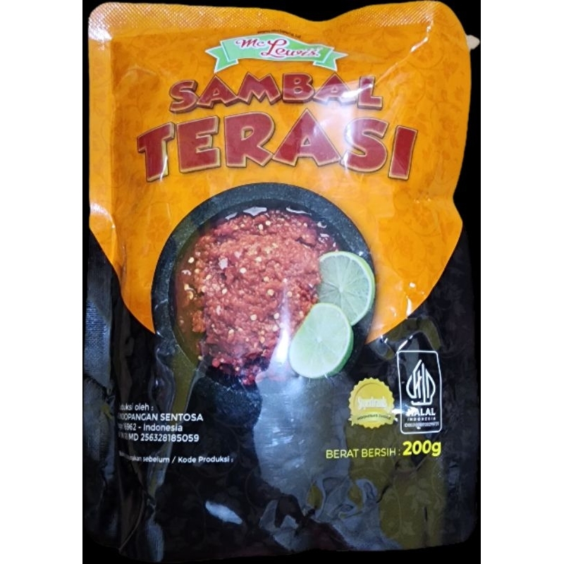 

Sambal Terasi McLewis - 200g