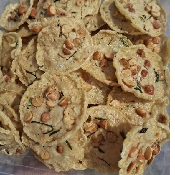 Peyek koin/Rempeyek koin/Rempeyek kacang tanah/ murah 1kg