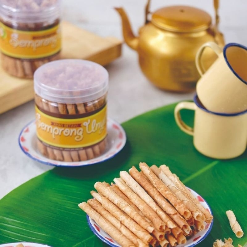 

Romlah - Semprong Unyil Mini 170gr | Kue Jahe Wijen