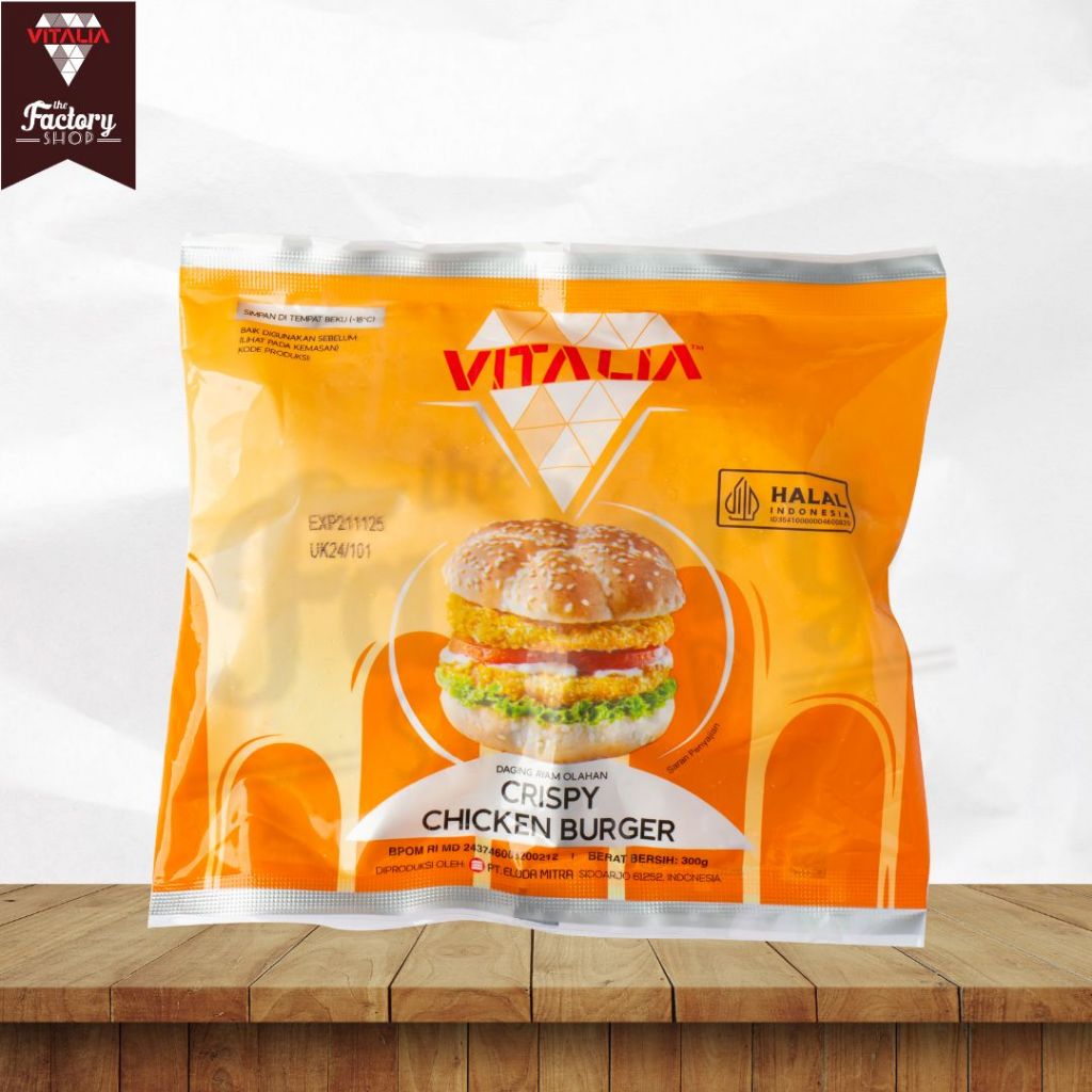 

Vitalia Crispy Chicken Burger